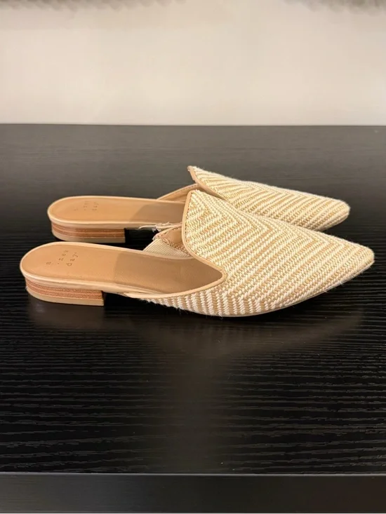 A New Day Woven Backless Slide Mules - Picture 5 of 9